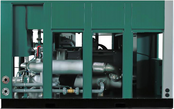 Сухой безмасляный винтовой компрессор низкого давления VSD
